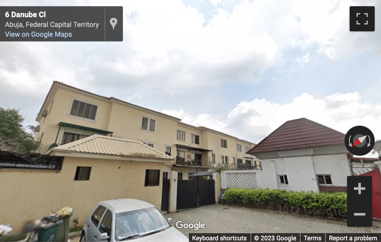 Street View image of Maitama, 10 Danube Close, off Danube Street, off IBB Boulevard, Abuja