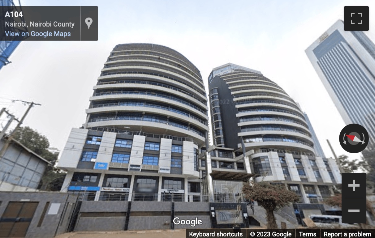 Street View image of Chiromo Road Westlands, Nairobi, Kenya