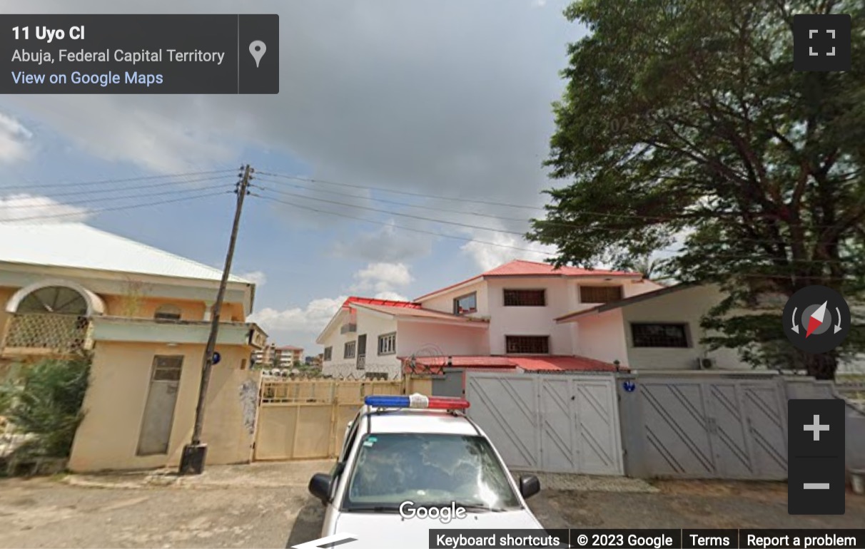 Street View image of 13, Uyo Crescent, Off Emeka Anyaoku Street, Area 11, Garki, Abuja