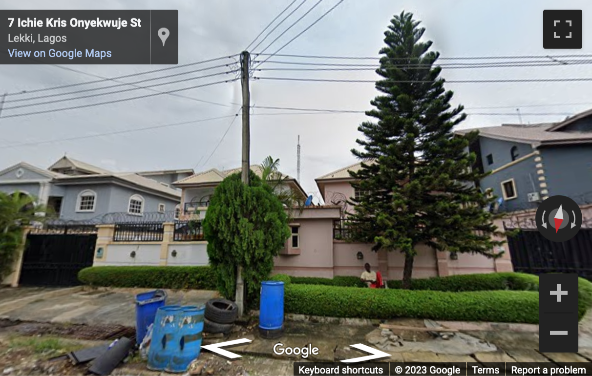 Street View image of 4B Ichie Chris Street, Abeke Animashaun Street, Phase 1, Lekki