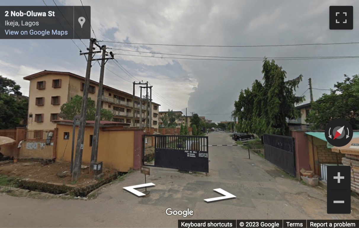 Street View image of 1 Adekunle Owobiyi Close, Off Oladele Kadiri Close, Ogba, Lagos