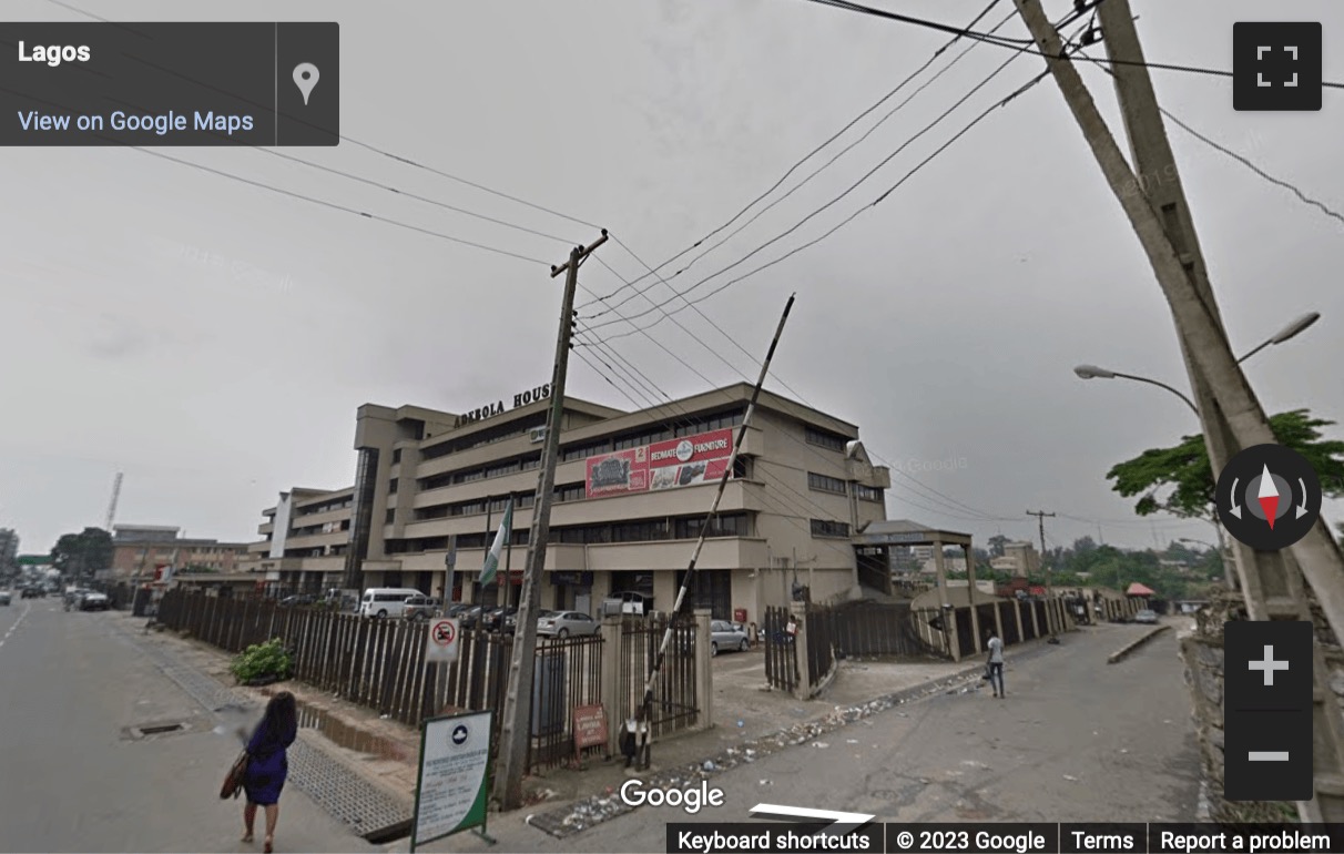 Street View image of Adebola House, (Rear Car Park Wing), 38, Opebi Road, Ikeja