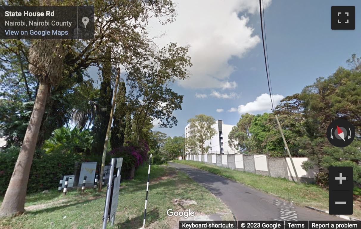 Street View image of Vienna Court, State House Crescent Road, Nairobi