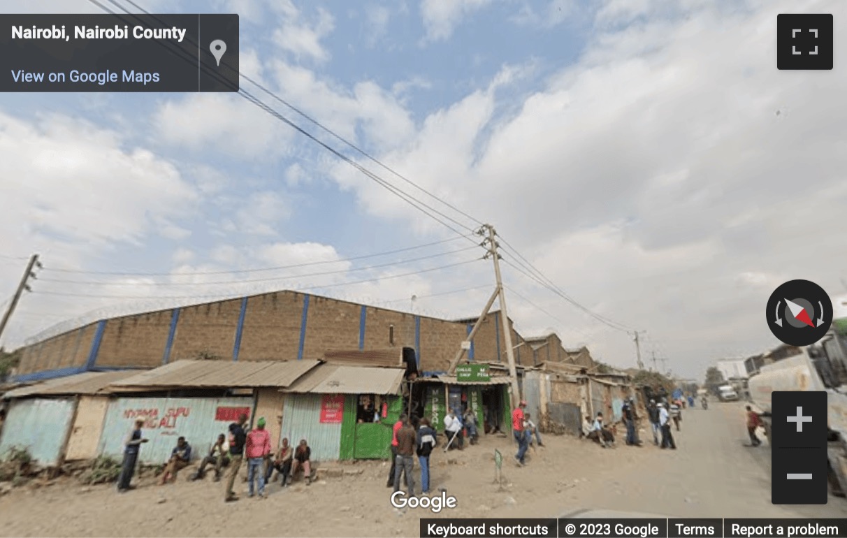 Street View image of City Park Dr, Nairobi, Kenya, Valley View office park