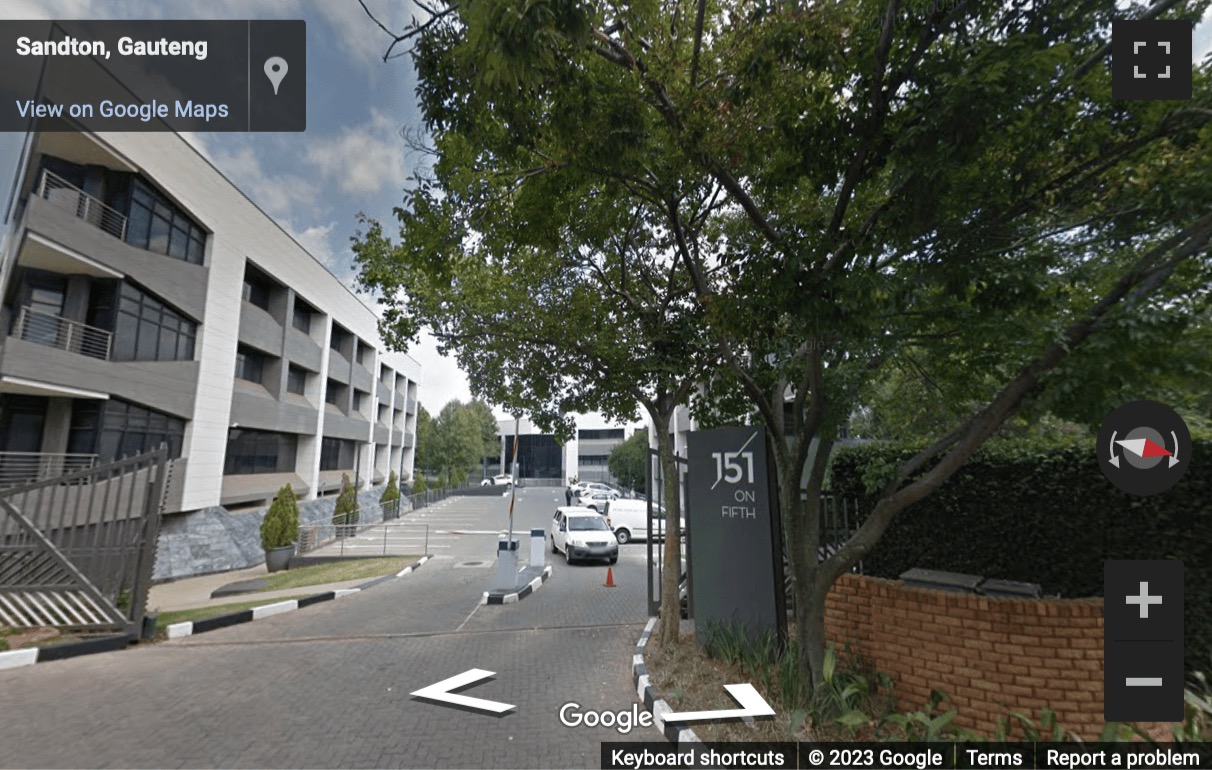 Street View image of 151 5th Street, Sandton