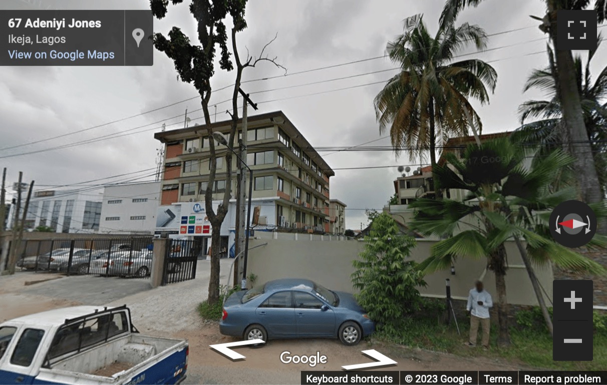 Street View image of 54, Adeniyi Jones Avenue, Ikeja