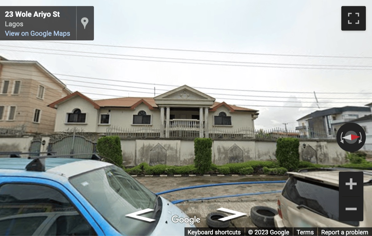 Street View image of 12D Wole Ariyo Street, Lekki Phase 1, Lagos