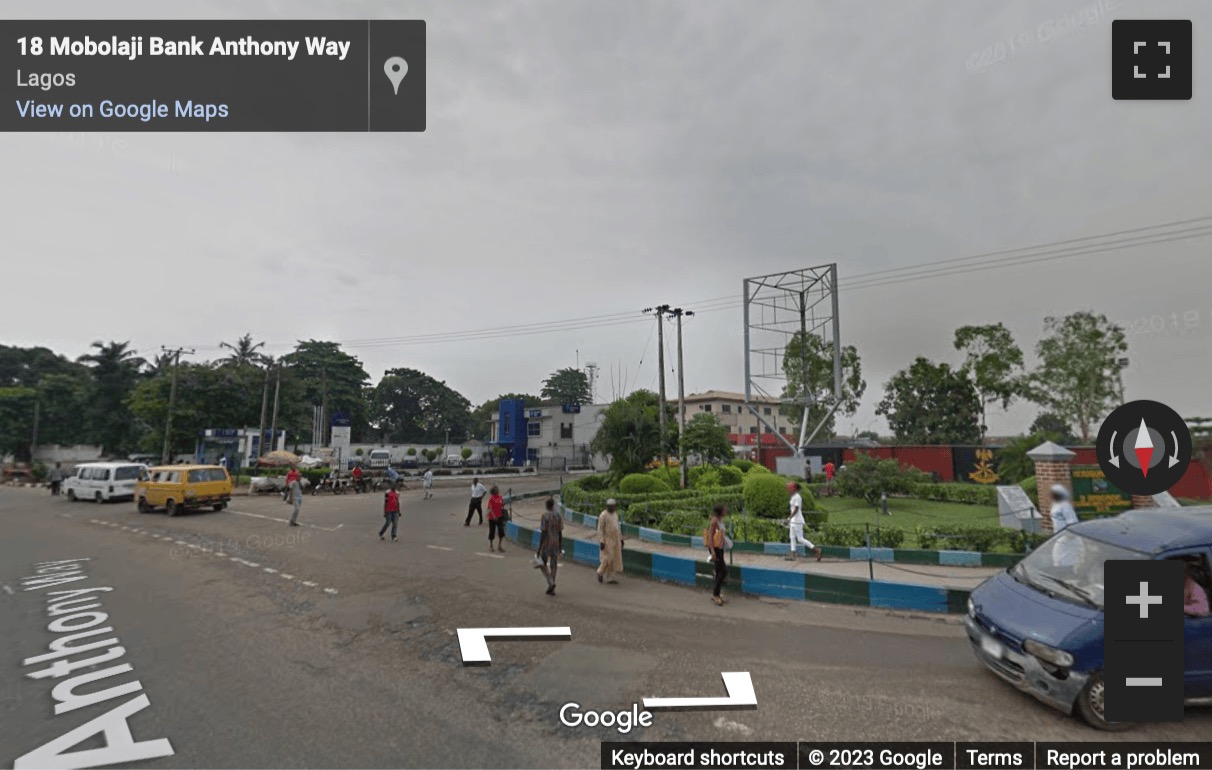 Street View image of 16b Mobolaji Bank Anthony Way, Behind Keystone Bank, Ikeja