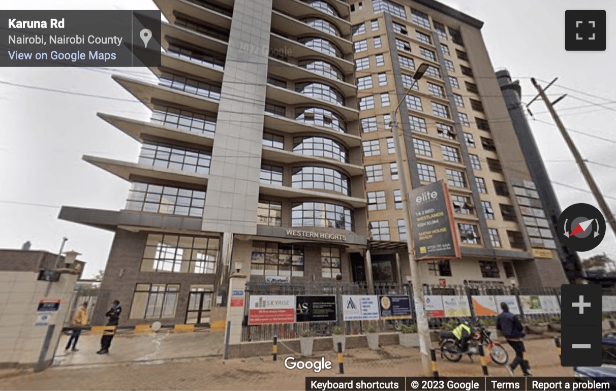 Street View image of Western Heights, Karuna Road, Nairobi