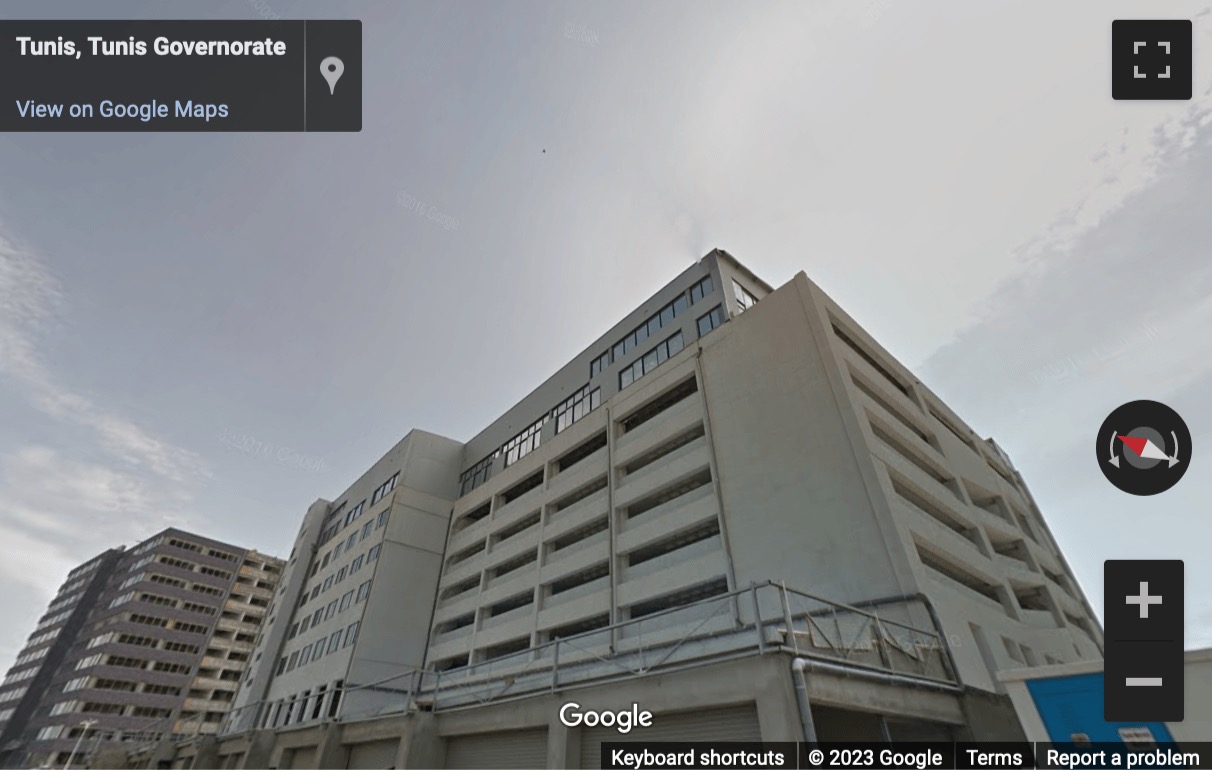 Street View image of Lot B17, Centre Urbain Nord (Near Tunis-Carthage International Airport)