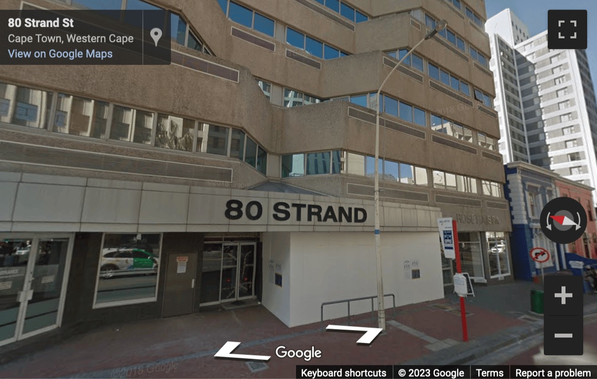 Street View image of 80 Strand Street, Cape Town