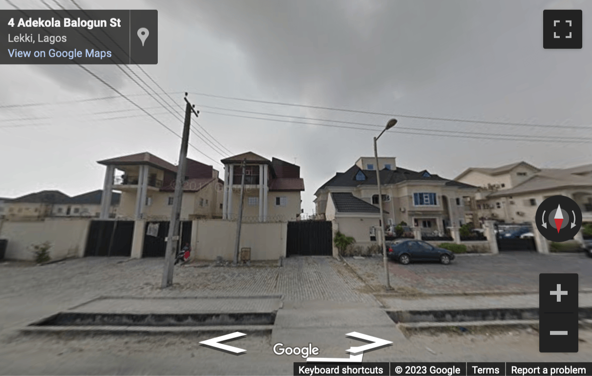 Street View image of 5 Adekola Balogun Street, Lekki Phase 1