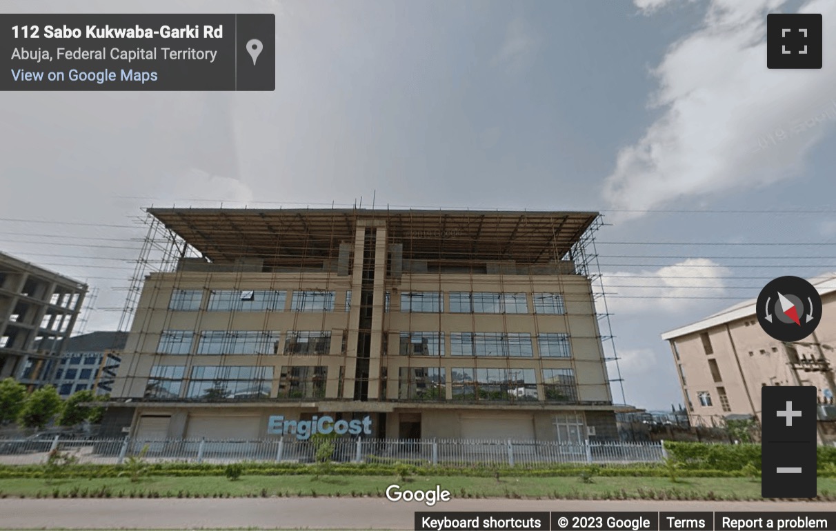 Street View image of Engicost, 1121 Oladipo Diya St, Gudu, Abuja