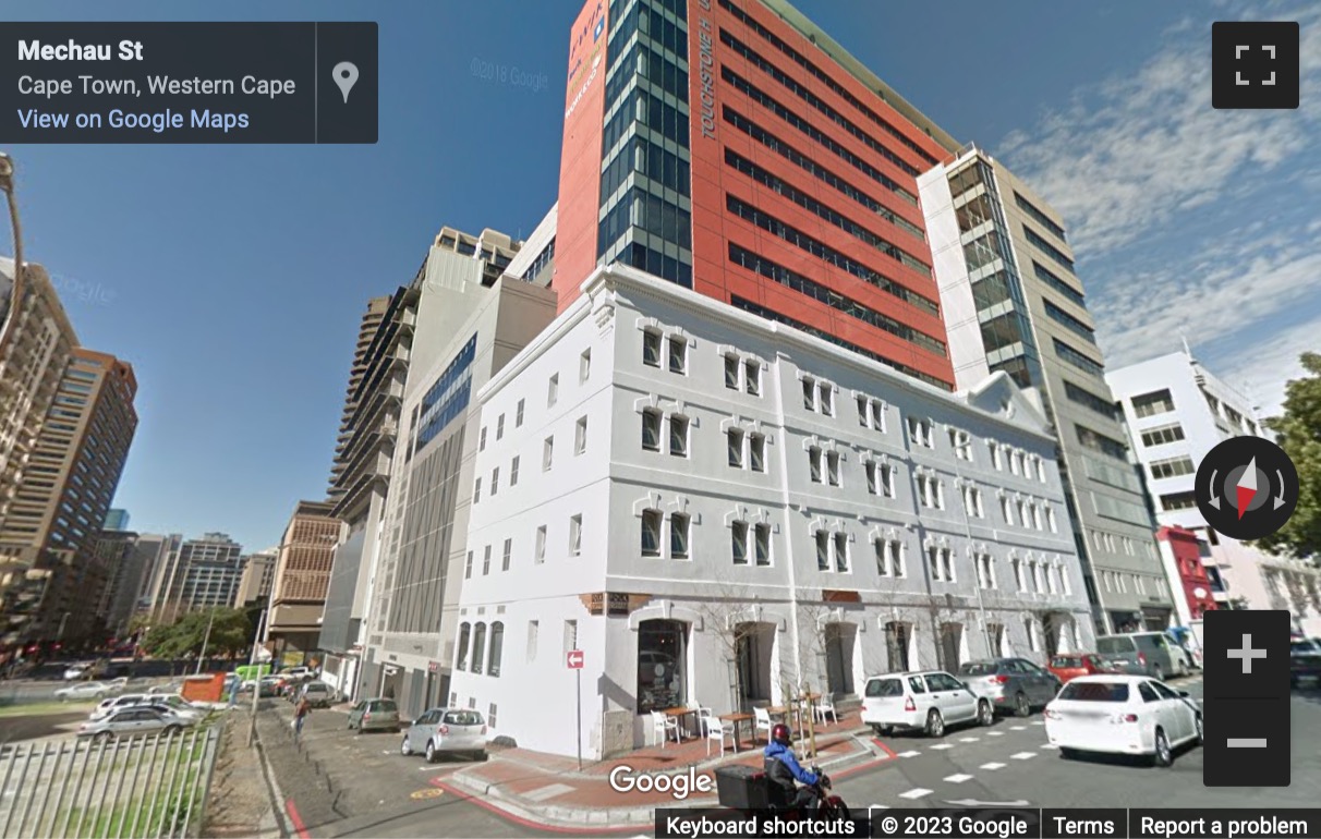 Street View image of 11th & 14th Floor Touchstone House, 7 Bree Street, Cape Town