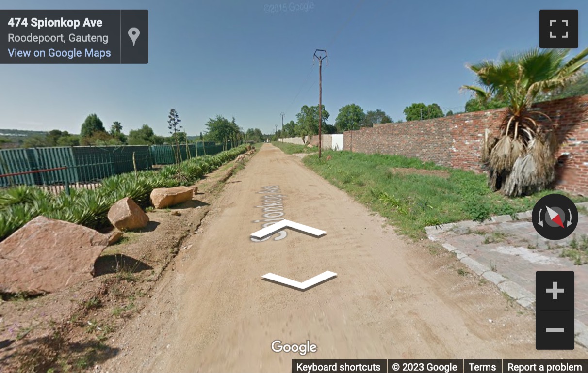 Street View image of 472 Spionkop Avenue, Kya Sands, Johannesburg