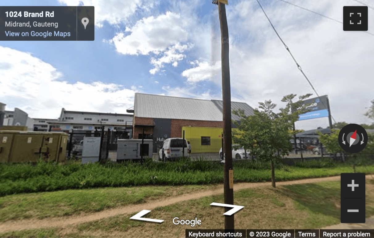 Street View image of Brand Road & Swart Drive, Midrand