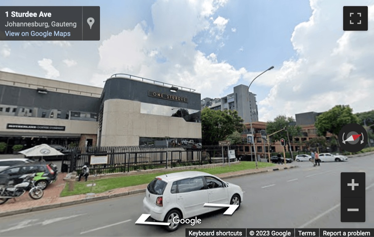 Street View image of 1 Sturdee Avenue, Sandton