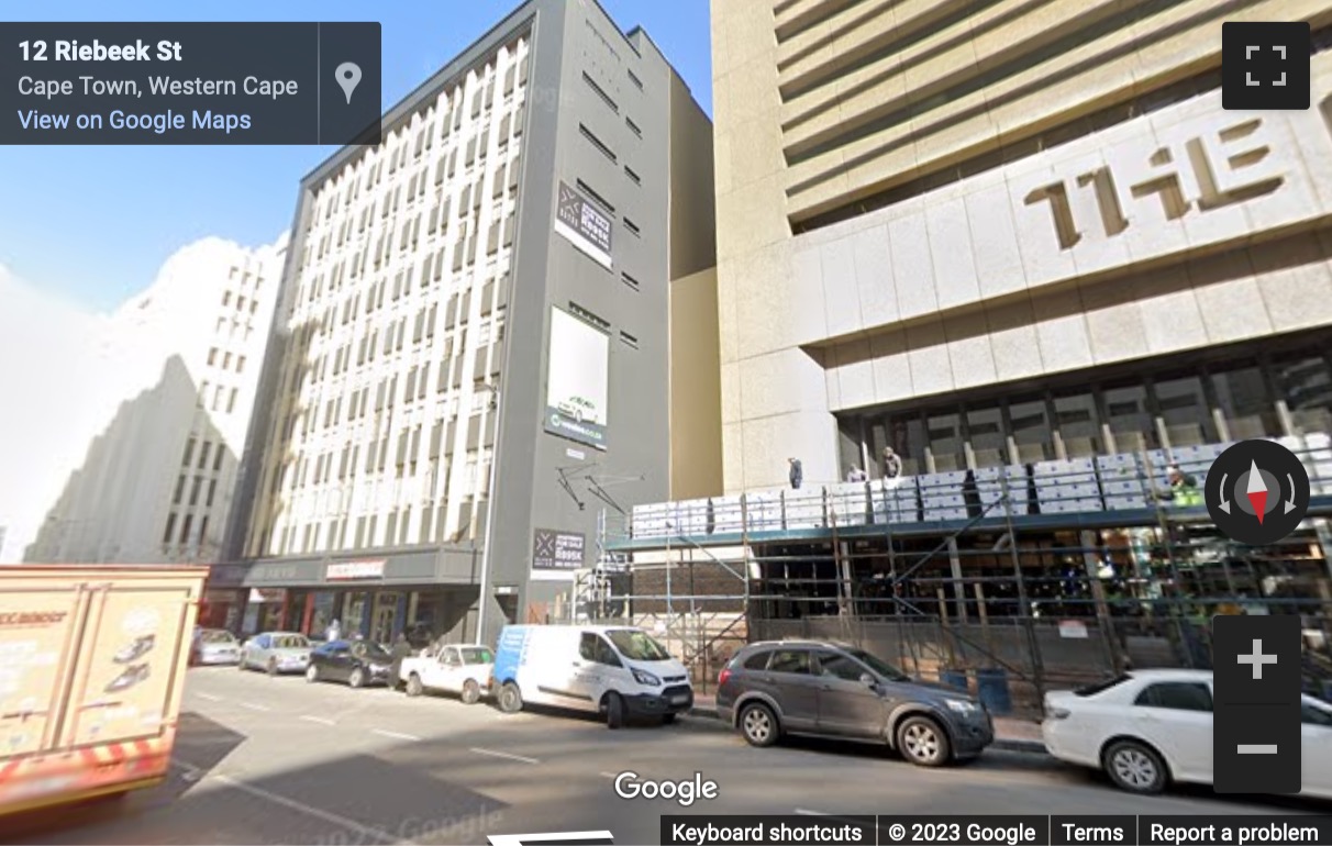 Street View image of Atterbury House, 9 Lower Burg Street, 30th Floor, Cape Town