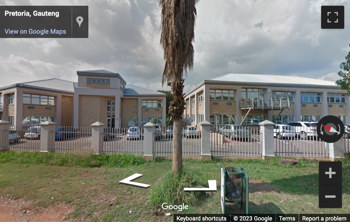 Street View image of 107 Haymeadow Road, Boardwalk Office Park, Pretoria