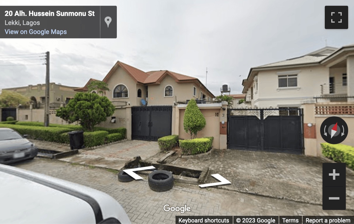 Street View image of 1B Alhaji Hussein Sunmonu Street, Off Onikepo Akande Street, Lagos